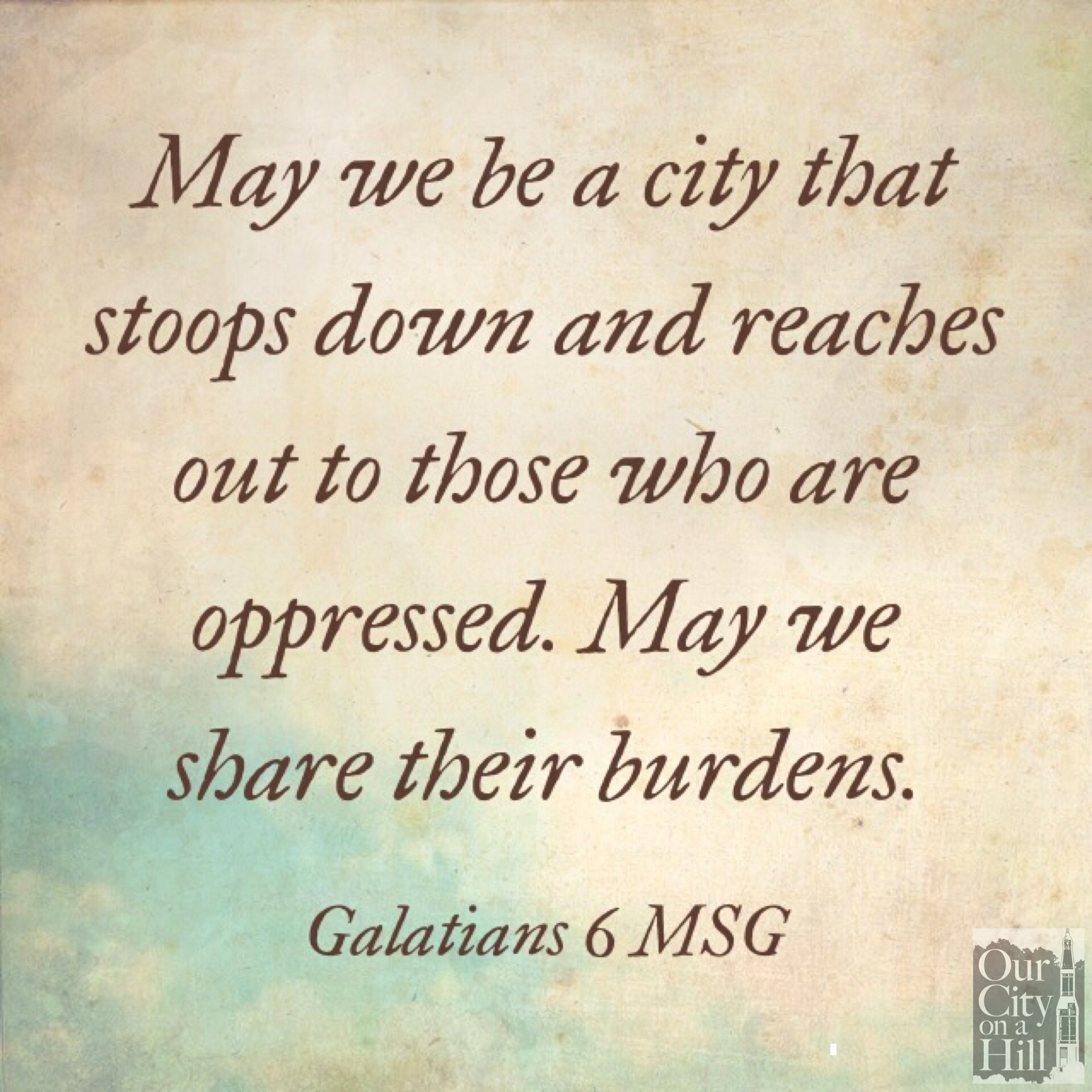 “To Stoop so Low”: May 29, 2015