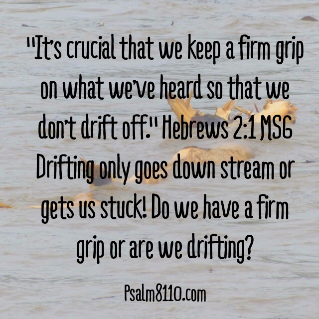“Are We Drifting?” October 31, 2015
