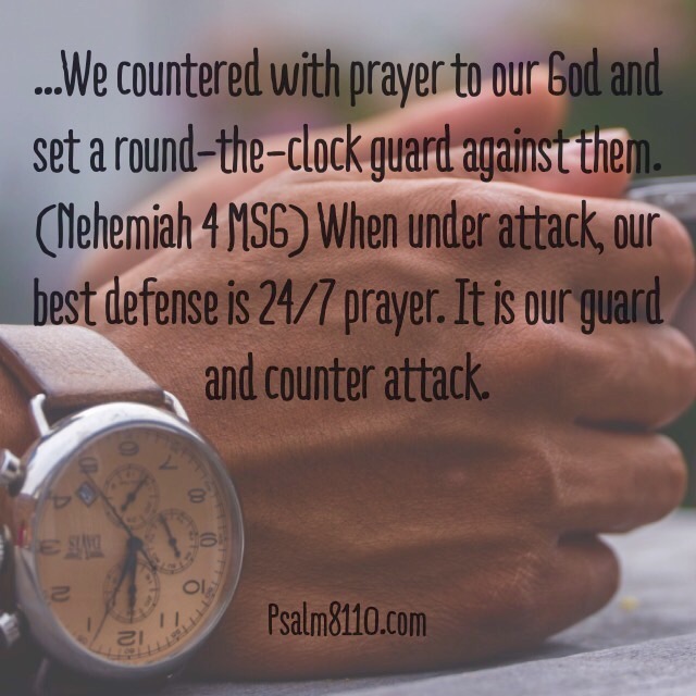 “Counter with Prayer” December 25, 2015