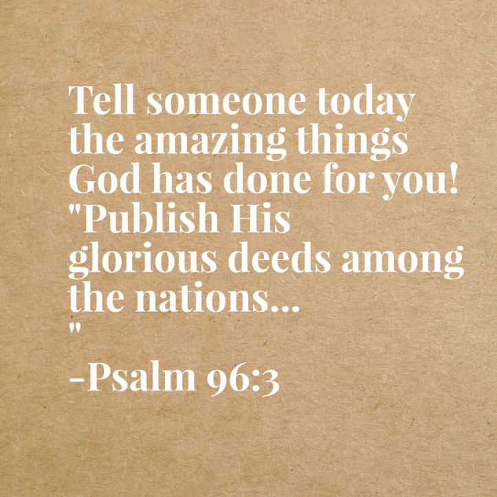 “Lent Challenge: Push Publish” February 12