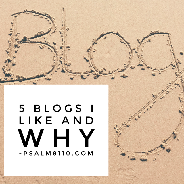 5 Blogs I Like and Why
