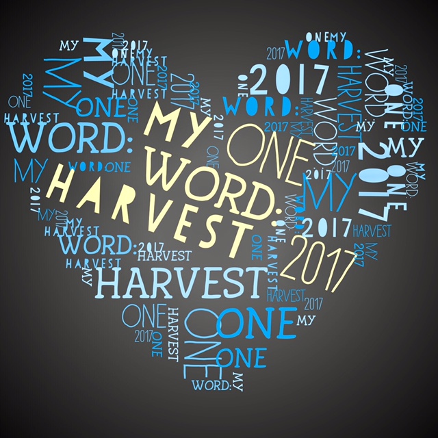 My One Word: Harvest 2017